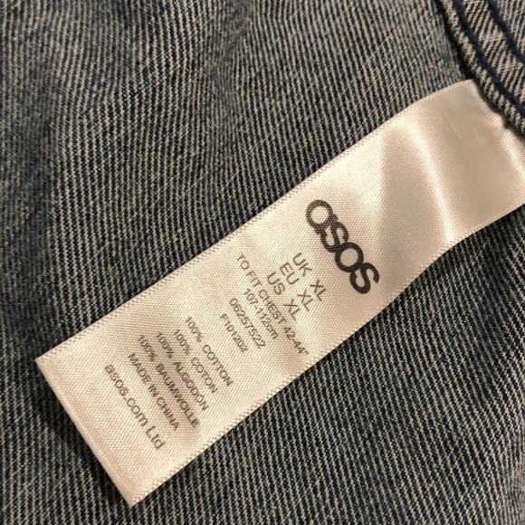 ASOS blue denim jean jacket. Like new! - Picture 2 of 7